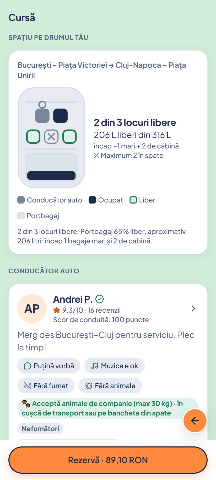 Spațiul pe drumul tău